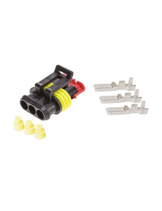 Connecteur De Raccordement 3 Voies Jokon - Accessoire Auto Pour Câblage Électrique