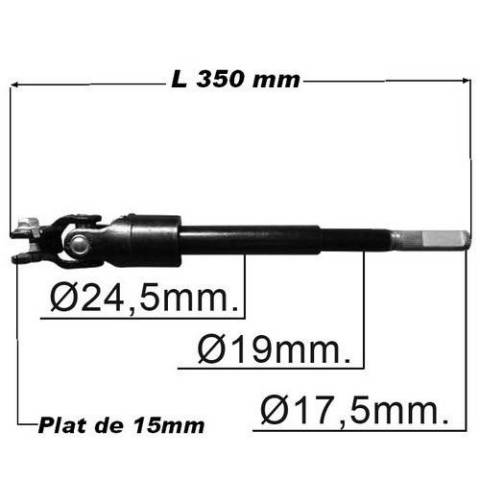 Colonne de direction rtractable