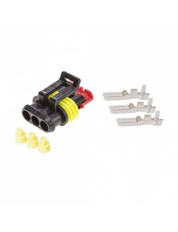 Connecteur tanche 3 voies