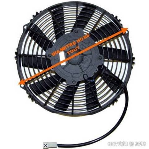 Ventilateur Comex Hi Power aspirant 350mm